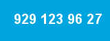 929 123 96 27